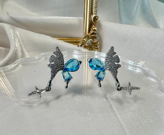 Butterfly Crystal Earrings