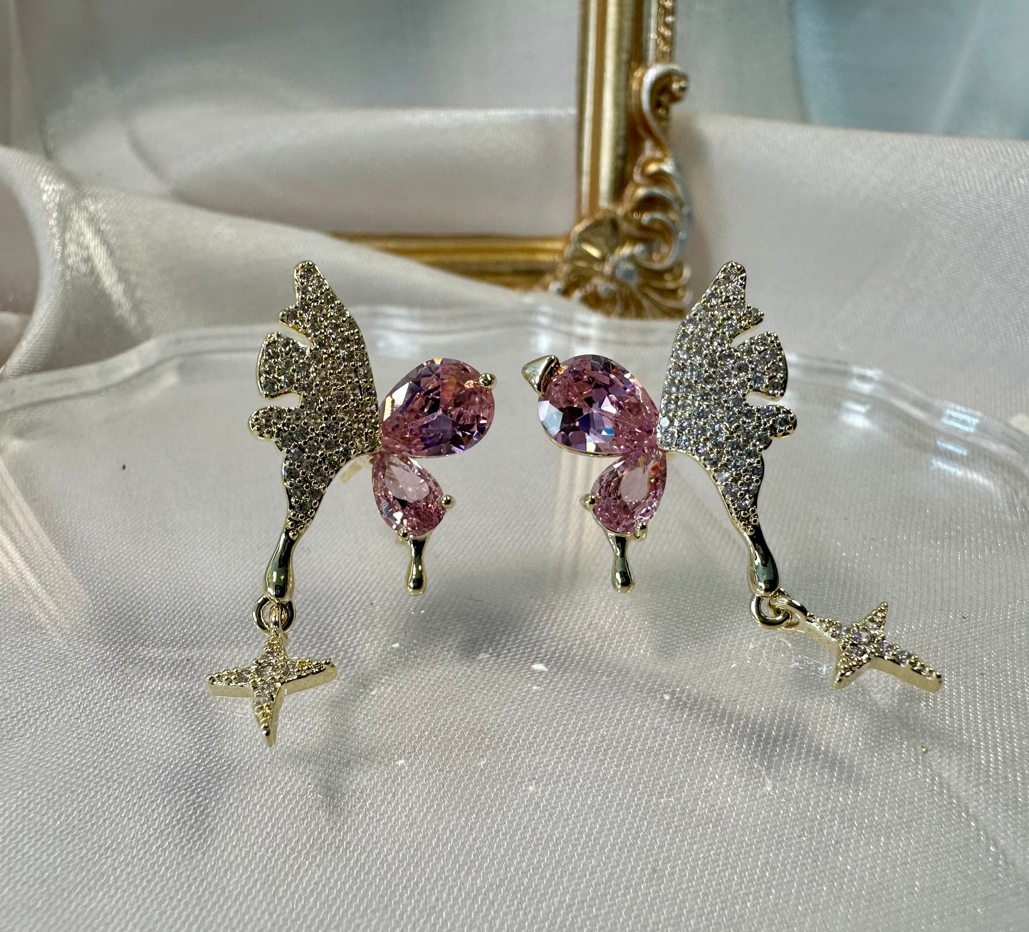 Butterfly Crystal Earrings